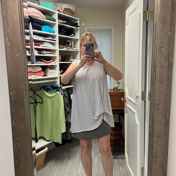 Linen-Greige  light weight Dress/Tunic - Picture 2 of 6